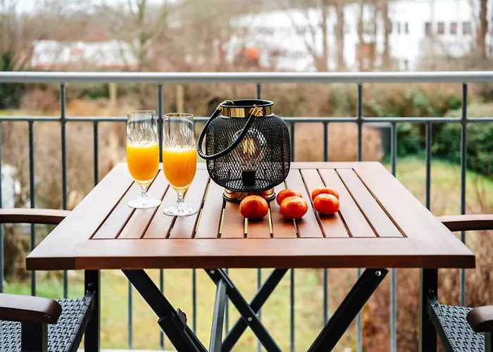 Mit Grossem Balkon - Ruhig & Stadtnah Appartement *